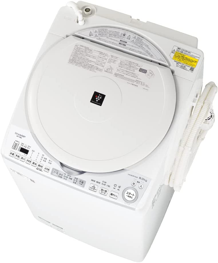 シャープES-TX6G-S縦型洗濯乾燥機+インターネット光ファイバー接続!