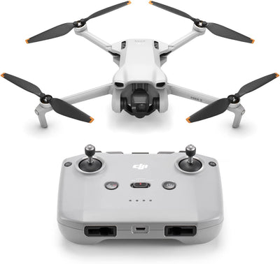 DJI Mini 3 - leve e dobrável Mini câmera Drone com 4K HDR vídeo + conexão de fibra óptica Internet!